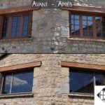 Avant / Après : Menuiseries aluminium coloris grège