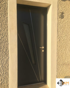 Porte aluminium K.Line (Collection Perspective - Modèle Levant)