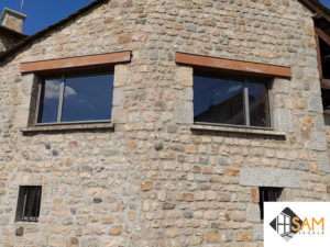 Fenêtres aluminium - Coloris grège ral 9007