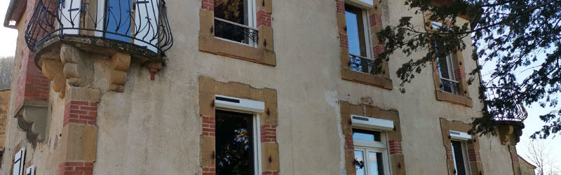 Fenetres PVC et volets aluminium