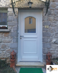 Porte Arc avec vitrage kline