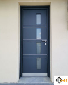 Porte entrée aluminium kline