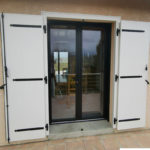 Porte-fenêtre aluminium K.Line – Coloris noir