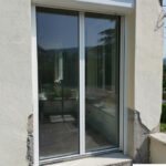 Porte-fenêtre aluminium grande dimension